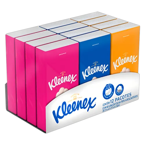 KLEENEX LENCOS C/10 BOLSO