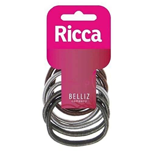 ELASTICO CABELO RICCA 7CM C/6