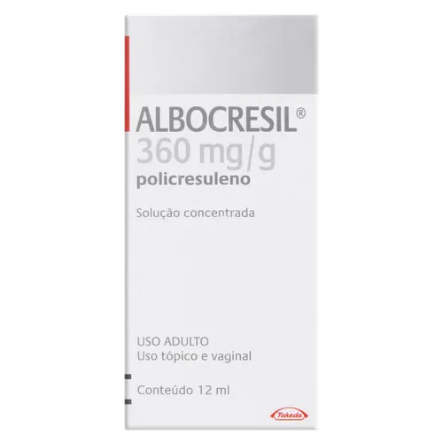 ALBOCRESIL 360MG SOLUCAO 12ML