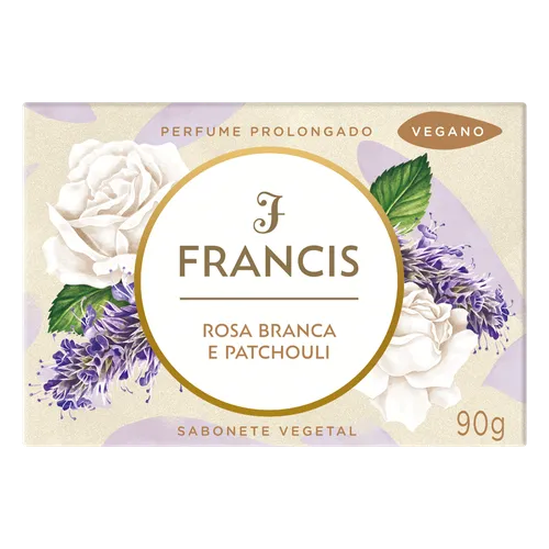 SAB.FRANCIS ROSA BRANCA 90G