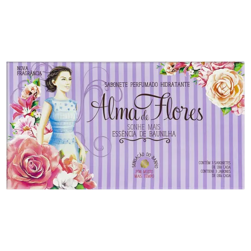 KIT SABONETE ALMA DE FLORES