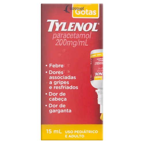 TYLENOL 200MG GOTAS 15ML