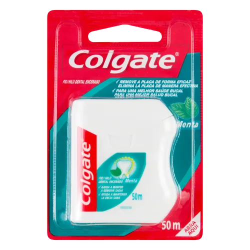 FIO DENTAL COLGATE MENTA 50M