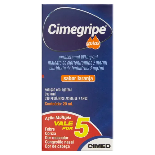 CIMEGRIPE GOTAS 20ML