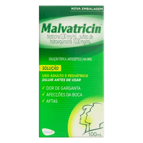 MALVATRICIN 100 ML SOLUCAO