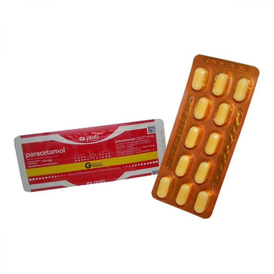 PARACETAMOL 750MG 10CP