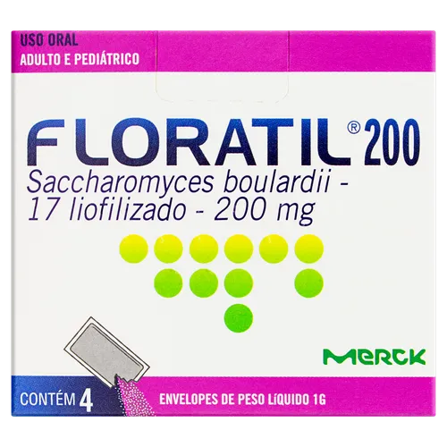 FLORATIL 200MG C/4 ENV