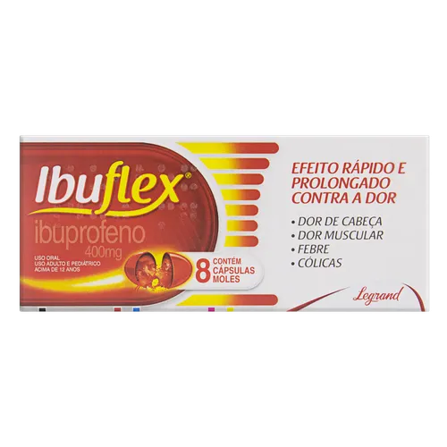 IBUPROFENO 400MGC/8(IBUFLEX)
