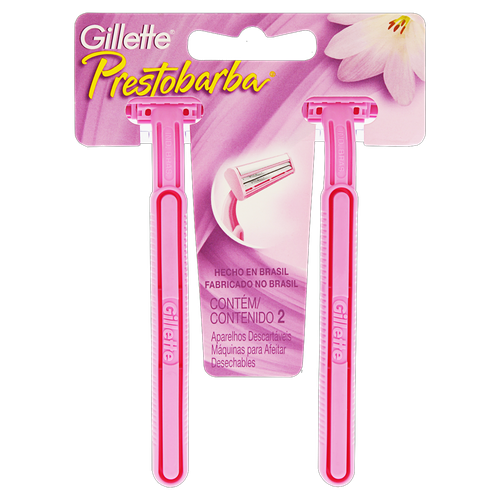 PRESTOBARBA ROSA C/2 WOMEN C/2