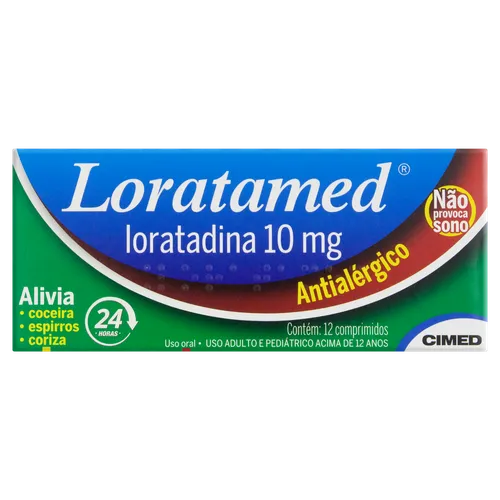 LORATADINA 10MGC/12(LORATAMED)