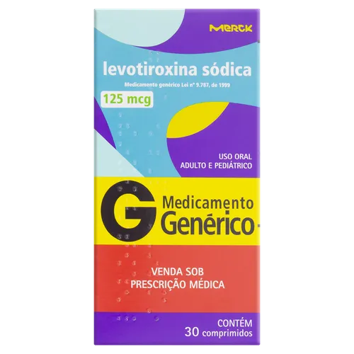LEVOTIROXINA 125MCG C/30 COMP