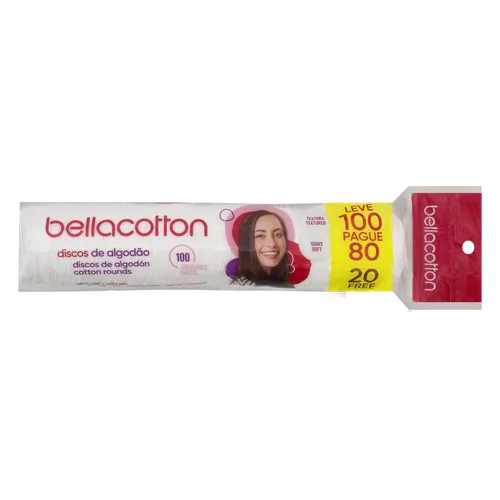 DISCOS ALGODAO BELLACOTTON 100