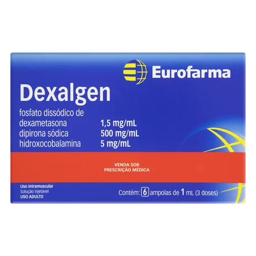 DEXALGEN INJETAVEL 1 AMPOLA