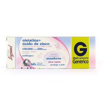 NISTATINA+OX ZINCO 60GR LEGRAN