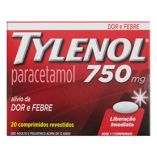 TYLENOL 750MG C/20