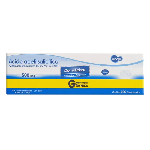 AC ACETIL 500 MG C/10 COMP