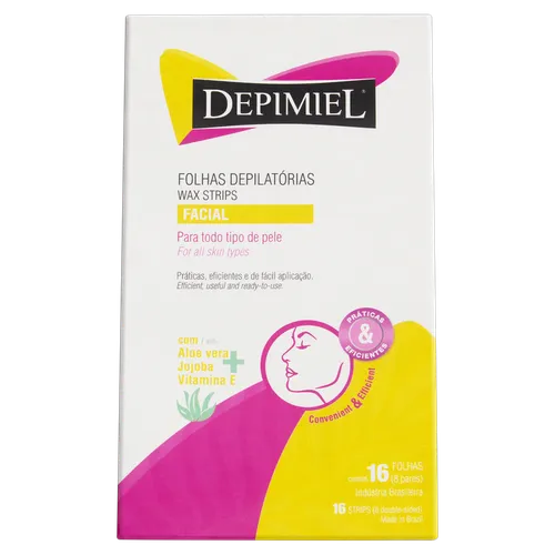 DEPIMIEL FOLHA FACIAL C/16 UNI