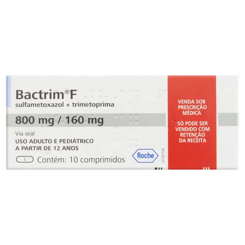 BACTRIM F 800/160MG 10COMP