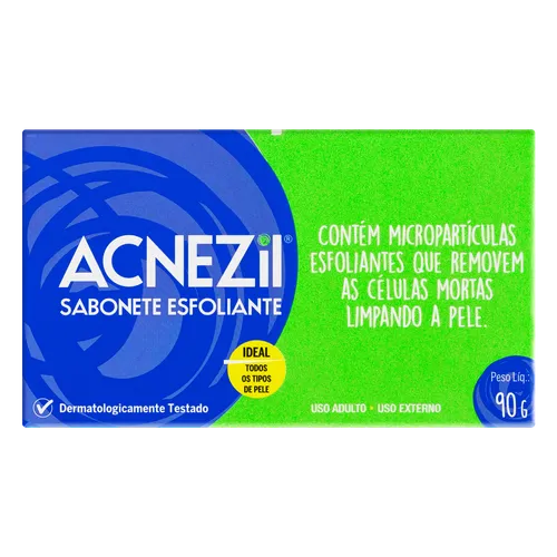 ACNEZIL  SAB BARRA 90G ESFOLIA