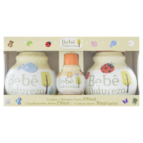 KIT BEBE NATUREZA 230ML SH + C