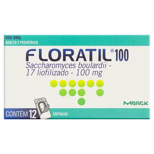 FLORATIL 100MG 12CAPS