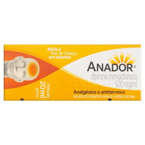 ANADOR 500MG GOTAS 20ML