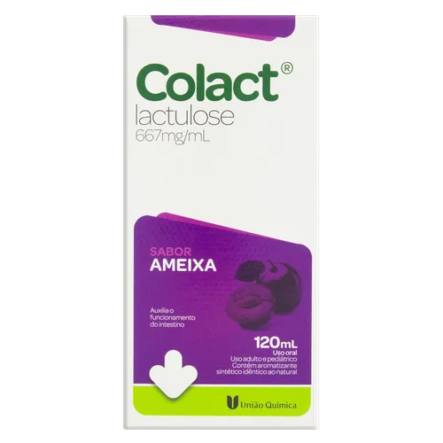 LACTULOSE AMEIXA 120ML(COLACT)