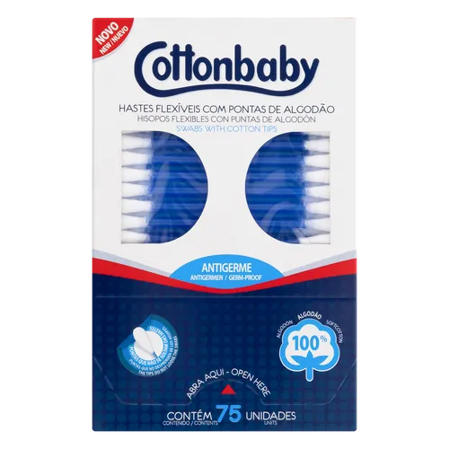 COTTONBABY HASTES FLEX 75UNID