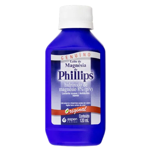 LEITE DE MAGNESIA PHILLIPS 120