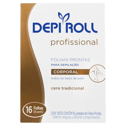 DEPI-ROLL FOLHA CORPORAL C/16