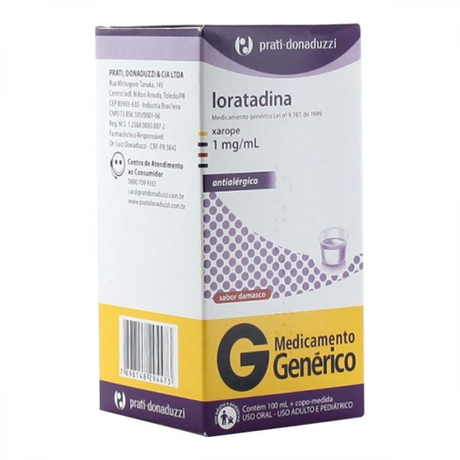 LORATADINA 1MG/ML 100ML