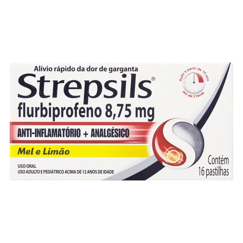 STREPSILS MEL E LIMAO 16PAST