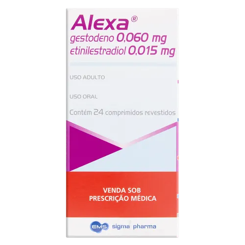 ALEXA ANTICONCEP 24COMP