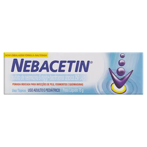 NEBACETIN POMADA 15G