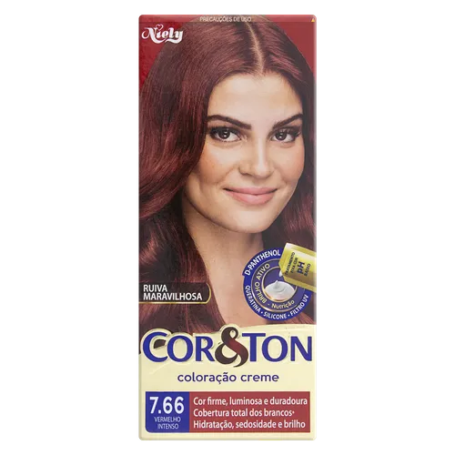 COR & TON 7.66 VERMELHO INTENS
