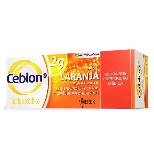 CEBION 2G LARANJA C/10CP EFERV