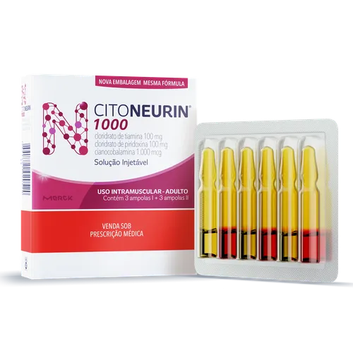 CITONEURIN1000 INJ 3 DOSES