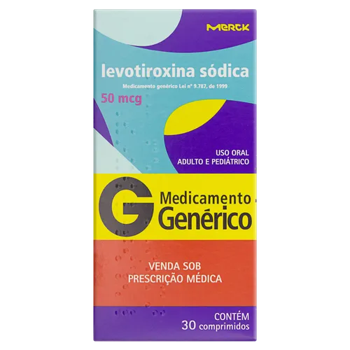 LEVOTIROXINA 50MCG C/30 COMP