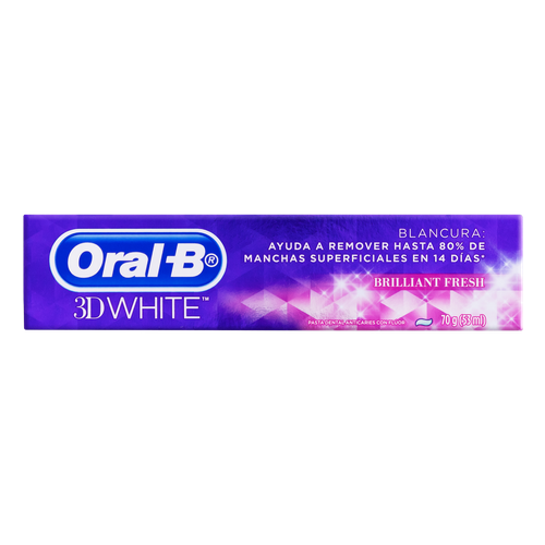 CR DENTAL ORAL B 3D WHITE 70G