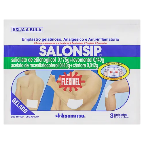 SALOMPAS GEL PATCH 3 UND