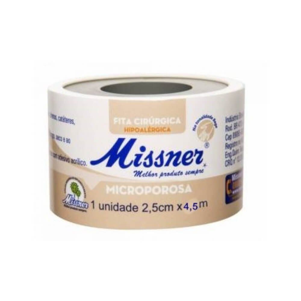 MICROPORE BEGE 2,5CM X 4,5M