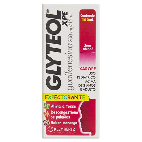 GLYTEOL 100ML MORANGO