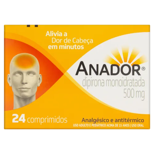 ANADOR 500MG C/ 24COMP
