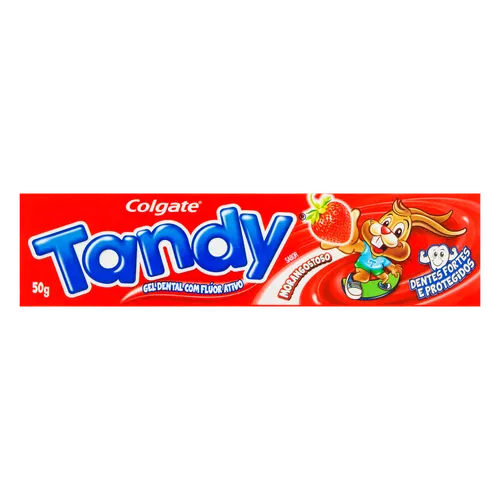 TANDY GEL DENTAL 50GR MORANGO