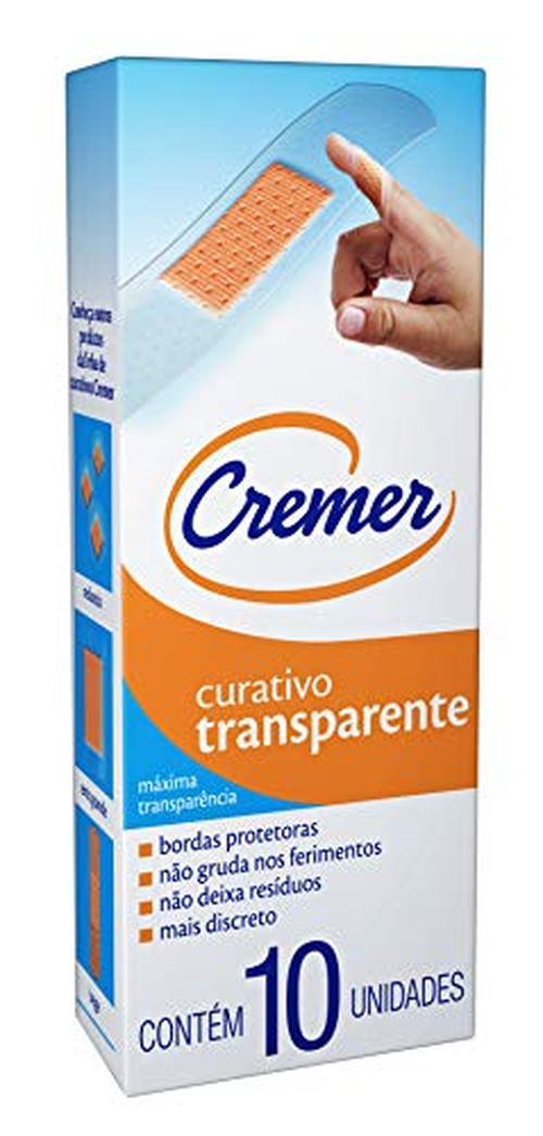 CREMER CURATIVOS TRANSP 10UN