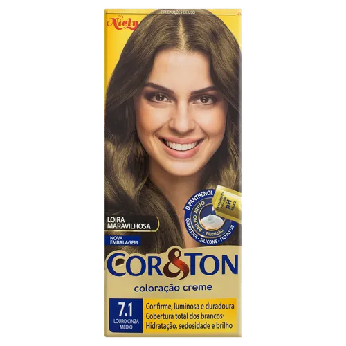 COR & TON 7.1 LOURO CINZA MEDI