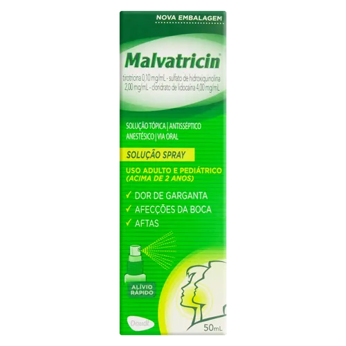MALVATRICIN SPRAY 50ML