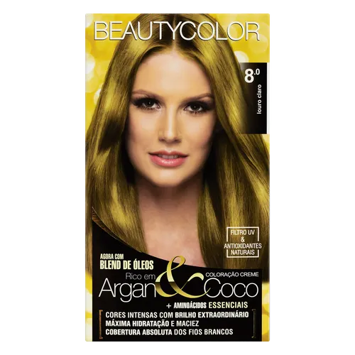 BEAUTY COLOR 8.0 LOURO CLARO T