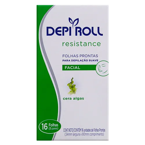 DEPI-ROLL FOLHA FACIAL C/16 AL